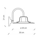 Ferroluce Country C1440 Wall Light | All Square Lighting