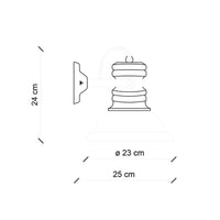 Ferroluce Industrial C1693 Wall Light | All Square Lighting