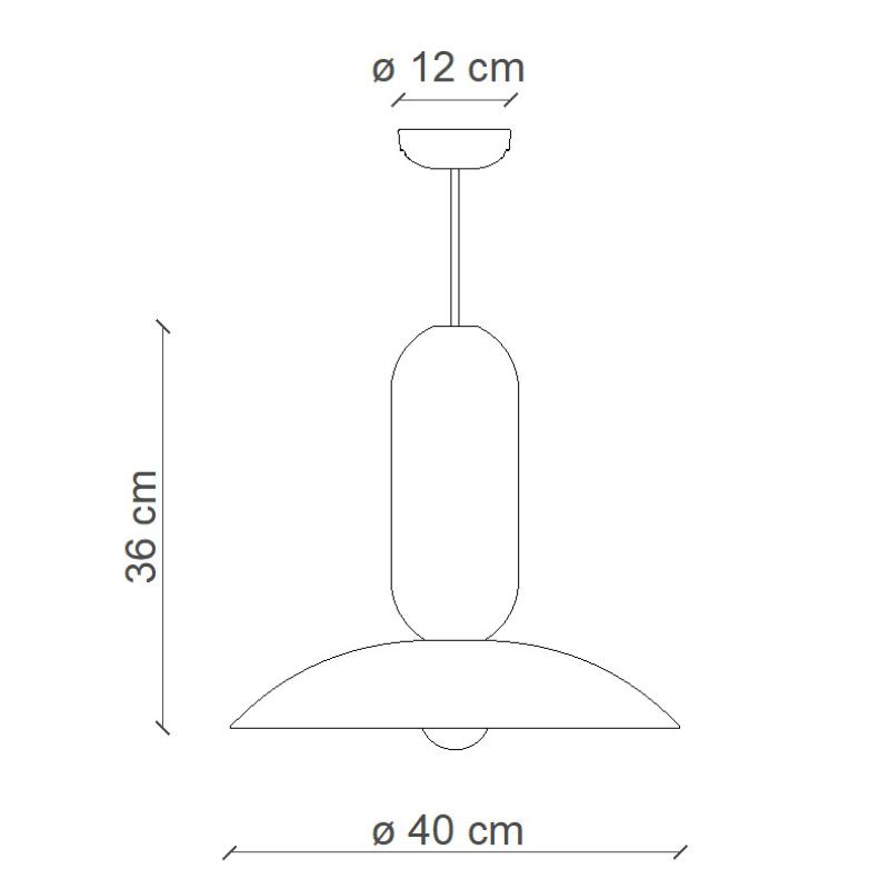 Pau C2630 Pendant Light