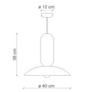 Ferroluce Pau C2635 Pendant Light | All Square Lighting