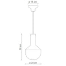 Ferroluce Salaron C2730 Pendant Light | All Square Lighting