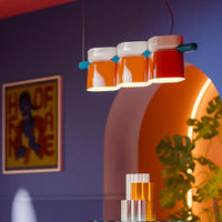 Ferroluce Yakitori C2790 Pendant Light | All Square Lighting