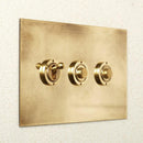 Forbes & Lomax F&L Aged Brass Switches & Sockets | All Square Lighting