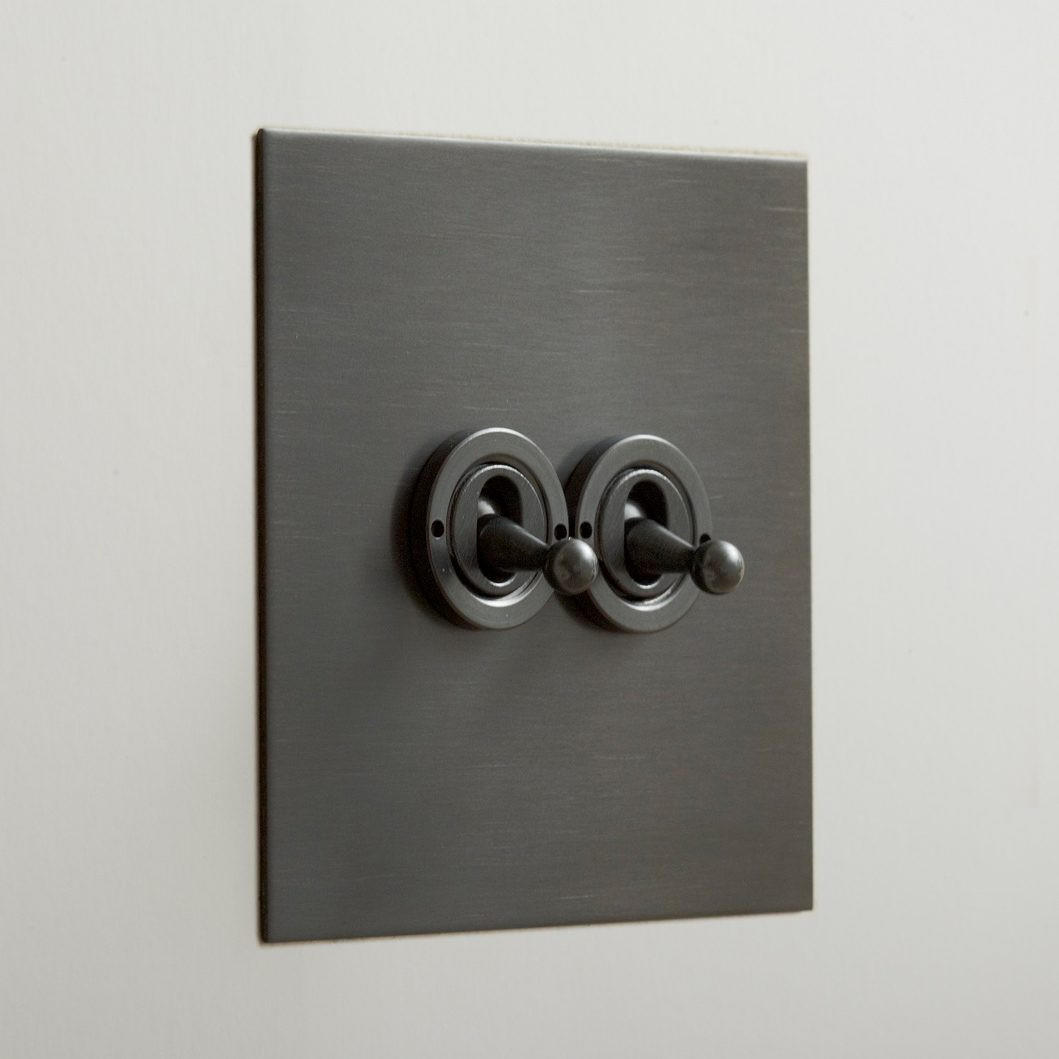 Forbes & Lomax F&L Antique Bronze Switches & Sockets | All Square Lighting