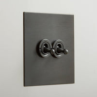 Forbes & Lomax F&L Antique Bronze Switches & Sockets | All Square Lighting