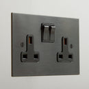 Forbes & Lomax F&L Antique Bronze Switches & Sockets | All Square Lighting