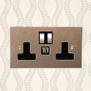 Forbes & Lomax F&L Stainless Steel Switches & Sockets | All Square Lighting