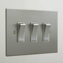 Forbes & Lomax F&L Stainless Steel Switches & Sockets | All Square Lighting