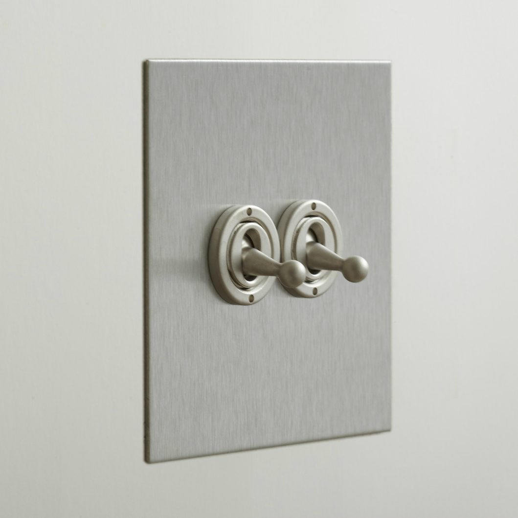 Forbes & Lomax F&L Stainless Steel Switches & Sockets | All Square Lighting