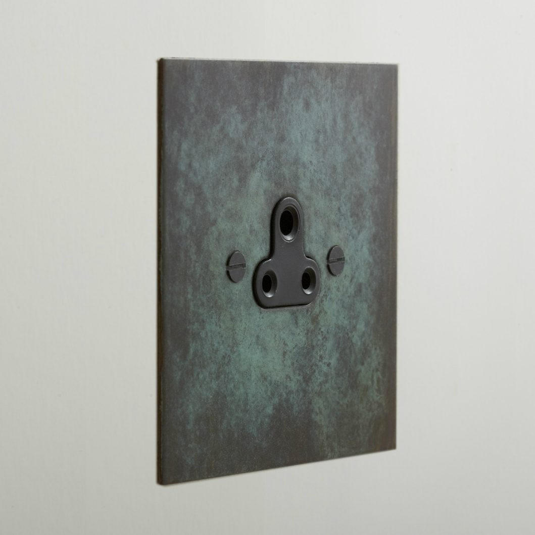F&L Verdigris Switches & Sockets