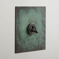 Forbes & Lomax F&L Verdigris Switches & Sockets | All Square Lighting