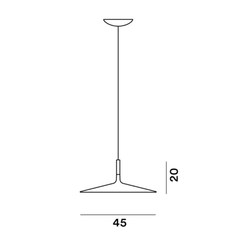 Foscarini Aplomb Large Pendant Light | All Square Lighting