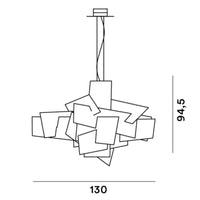 Foscarini Big Bang L Pendant Light | All Square Lighting