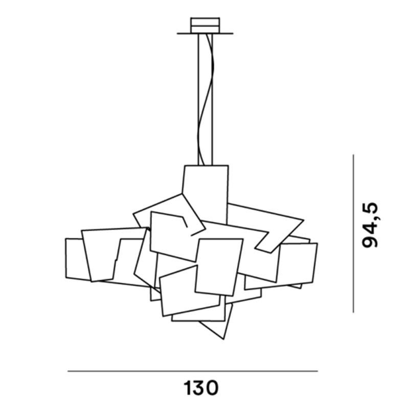 Big Bang L Pendant Light