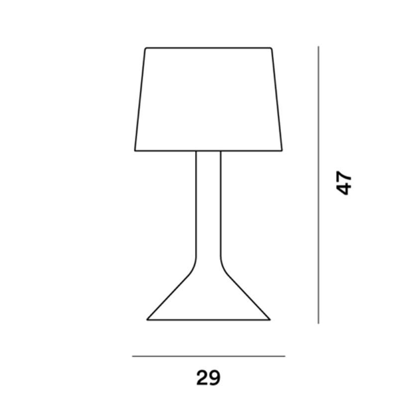 Chapeaux V Table Lamp