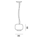 Foscarini Chouchin Reverse 3 Pendant Light | All Square Lighting
