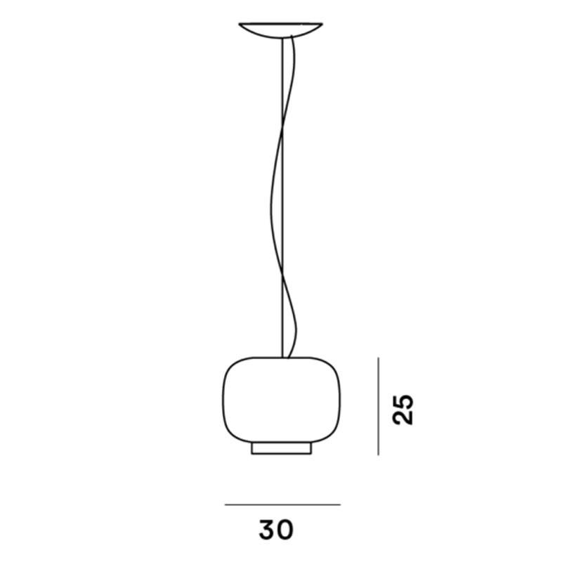 Chouchin Reverse 3 Pendant Light