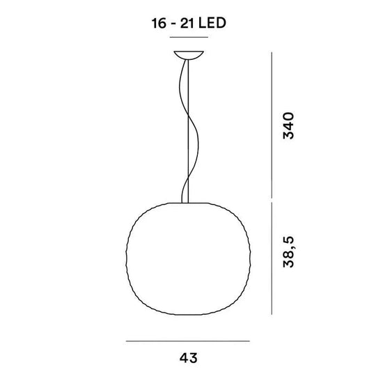 Gem LED Pendant Light