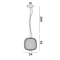Foscarini Spokes 2 Piccola Pendant Light | All Square Lighting