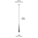 Grau Niceone Recessed Pendant Light | All Square Lighting