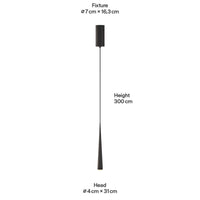 Grau Niceone Surface Pendant Light | All Square Lighting