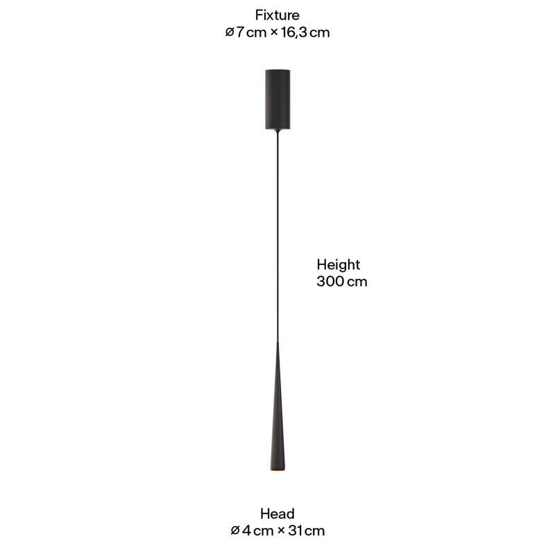 Grau Niceone Surface Pendant Light | All Square Lighting