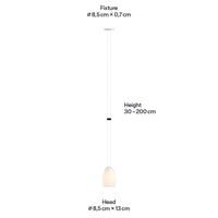 Grau OH China Recessed Pendant Light | All Square Lighting