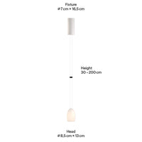 Grau OH China Surface Pendant Light | All Square Lighting