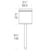 Hunza Spike Spot GU10 Spike Light | All Square Lighting
