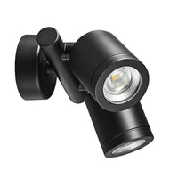 Hunza Twin Wall Spot GU10 Wall Light | All Square Lighting
