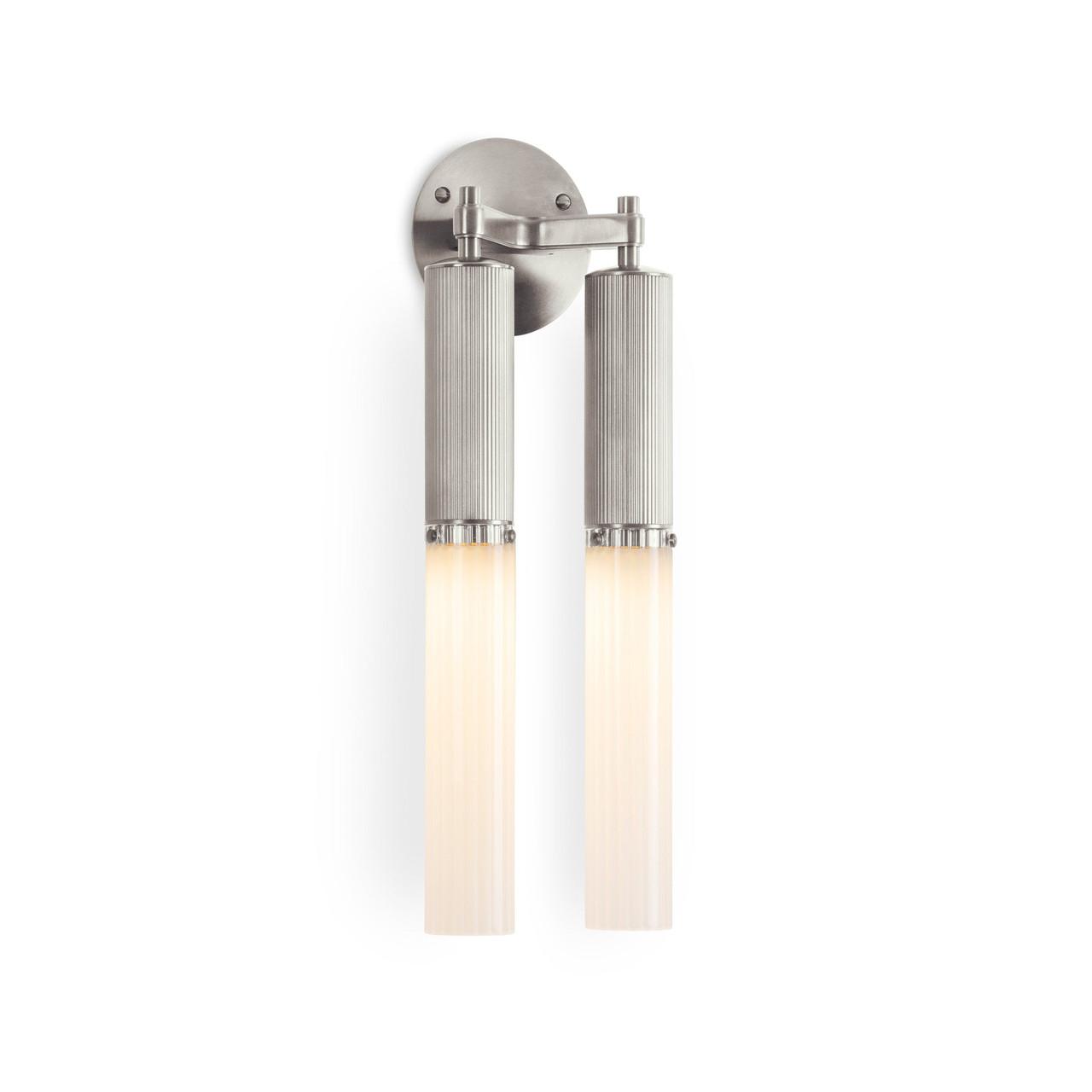 J.Adams & Co Flume Double Wall Light | All Square Lighting