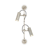J.Adams & Co Spot Double Rail Wall Light | All Square Lighting