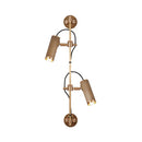 J.Adams & Co Spot Double Rail Wall Light | All Square Lighting