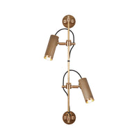 J.Adams & Co Spot Double Rail Wall Light | All Square Lighting