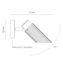 J.Adams & Co Spot Pro Wall Light | All Square Lighting