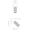 J.Adams & Co Spot Unswitched Wall Light | All Square Lighting