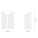 J.Adams & Co Tor Down Wall Light | All Square Lighting