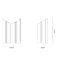 J.Adams & Co Tor Down Wall Light | All Square Lighting