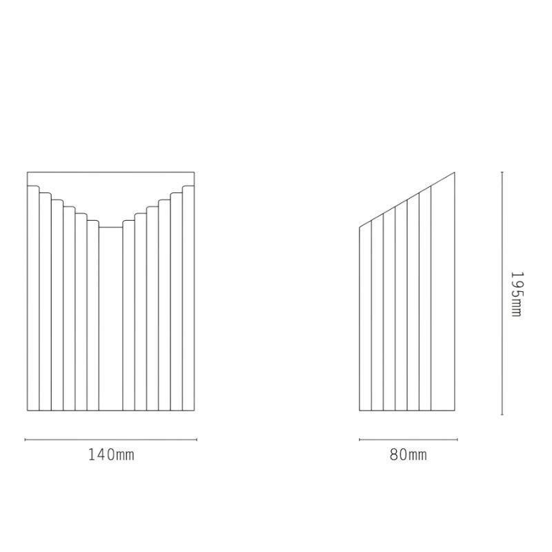 J.Adams & Co Tor Down Wall Light | All Square Lighting