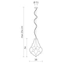 Karman 24 Karati AA Pendant Light | All Square Lighting
