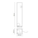 Karman Abachina AA Outdoor Floor Lamp | All Square Lighting