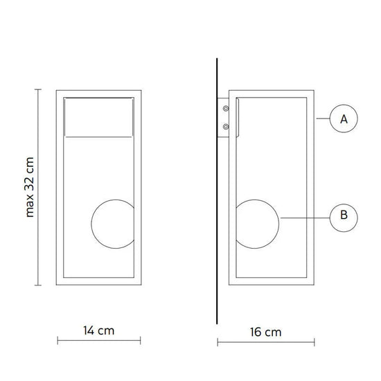 Abachina Wall Light