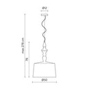 Karman Alì e Babà AA Pendant Light | All Square Lighting