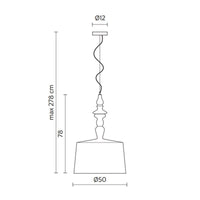 Karman Alì e Babà AA Pendant Light | All Square Lighting