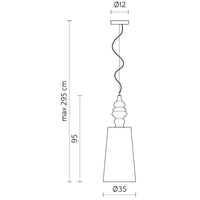 Karman Alì e Babà AD Pendant Light | All Square Lighting