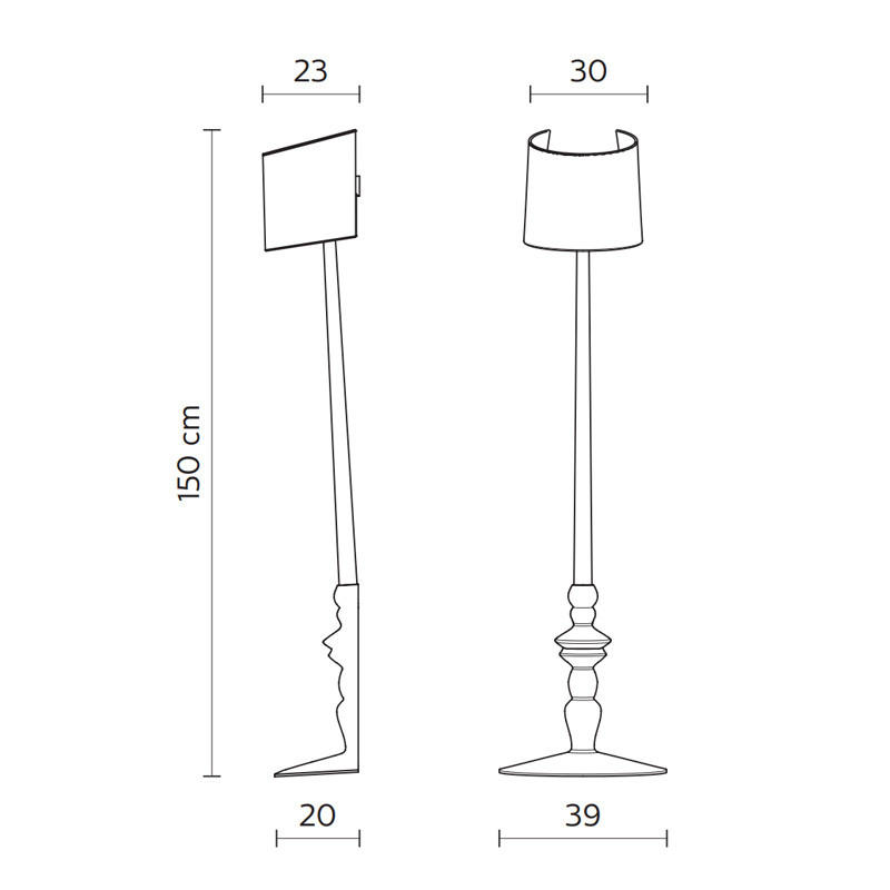 Alì e Babà Floor Lamp