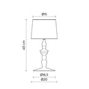 Karman Alibababy Table Lamp | All Square Lighting