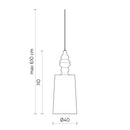 Karman Alibabig AB Outdoor Pendant Light | All Square Lighting