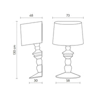 Karman Alibabig Outdoor Floor Lamp | All Square Lighting