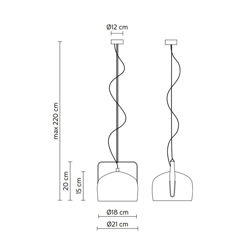 Bag Small Pendant Light
